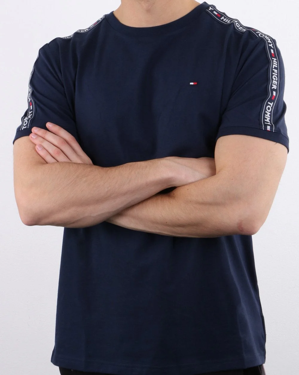 Tommy Hilfiger Taping T Shirt Navy