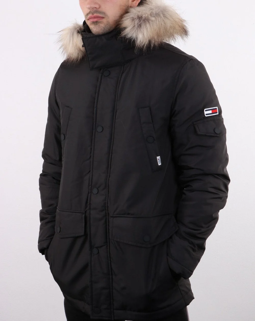 Tommy Hilfiger Technical Parka Black