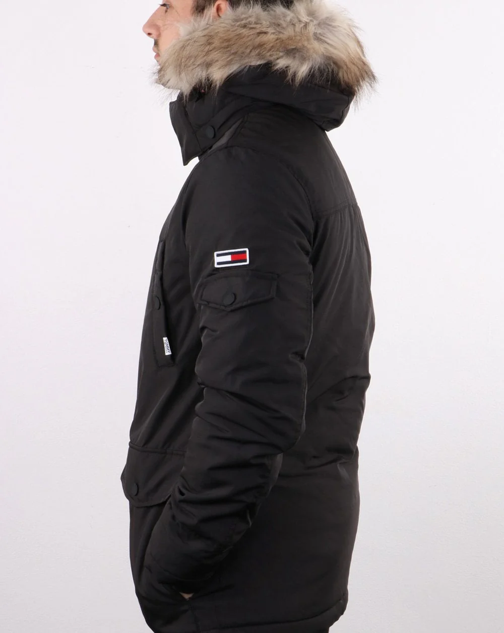 Tommy Hilfiger Technical Parka Black - Image 2