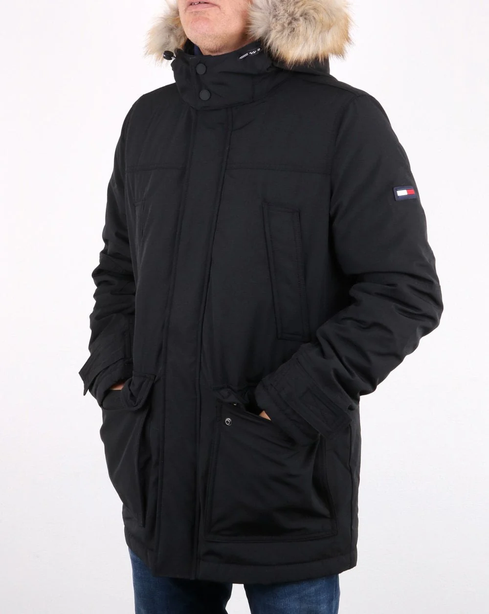 Tommy Hilfiger Technical Parka Tommy Black