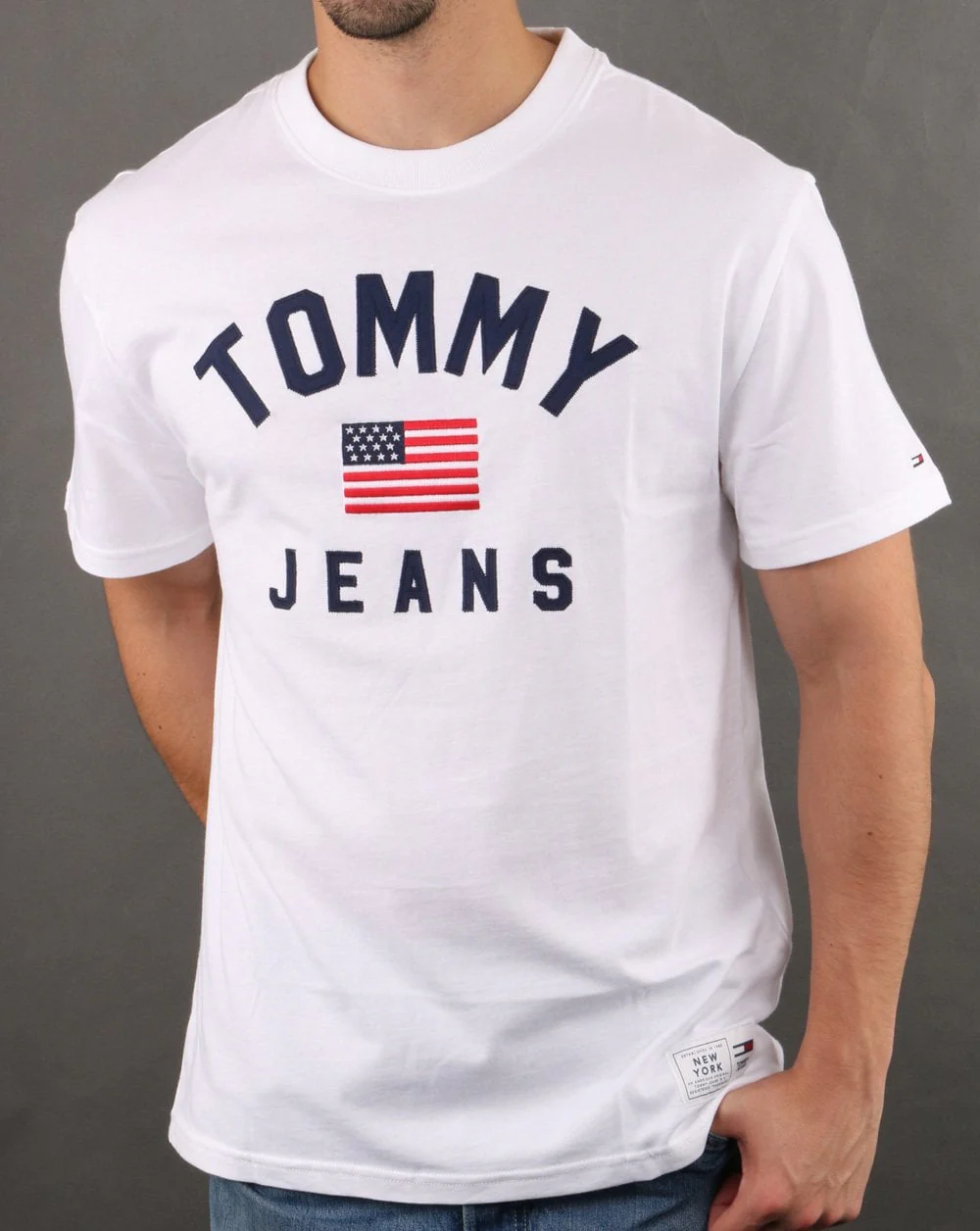Tommy Hilfiger Usa Flag T-shirt White - Image 2