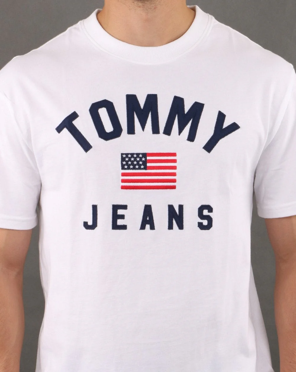 Tommy Hilfiger Usa Flag T-shirt White - Image 3
