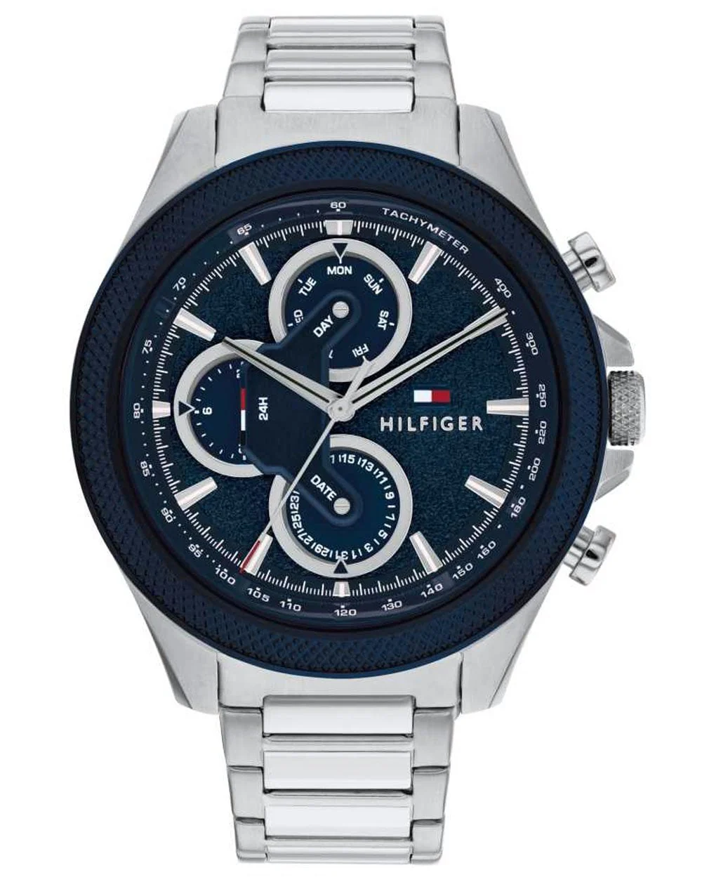Tommy Hilfiger Watches Clark Watch Silver/Navy
