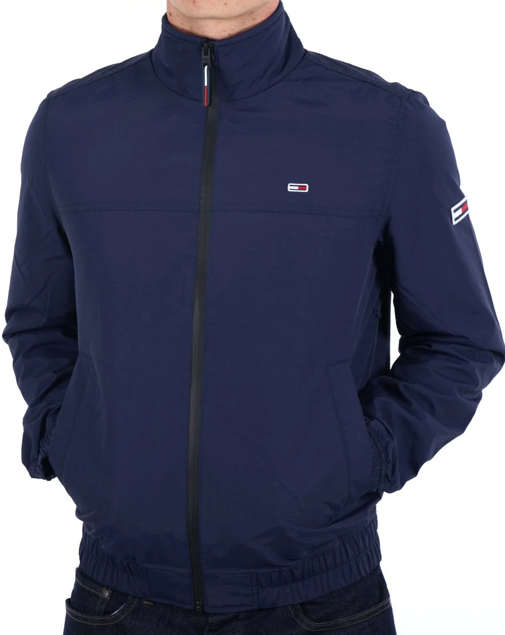 Tommy Jeans Bomber Jacket Navy - Image 3