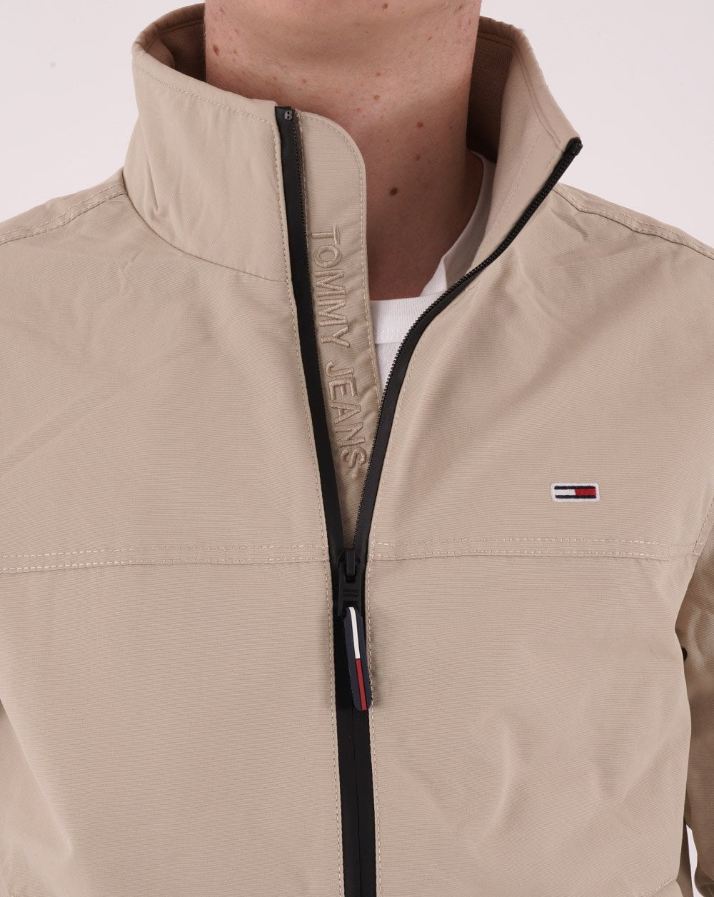 Tommy Jeans Bomber Jacket Sand - Image 3