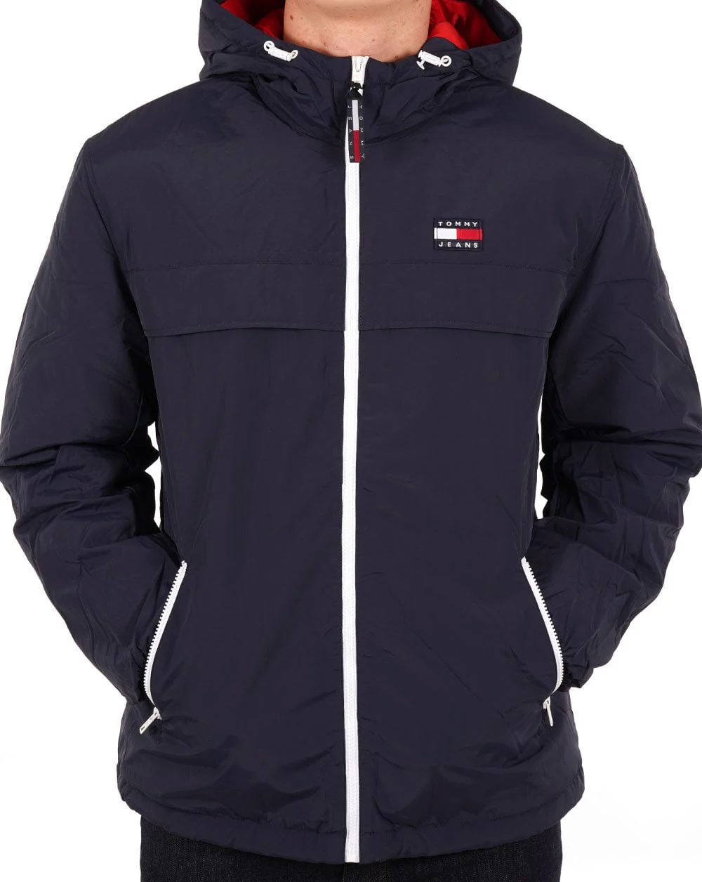 Tommy Jeans Chicago Padded Windbreaker Navy