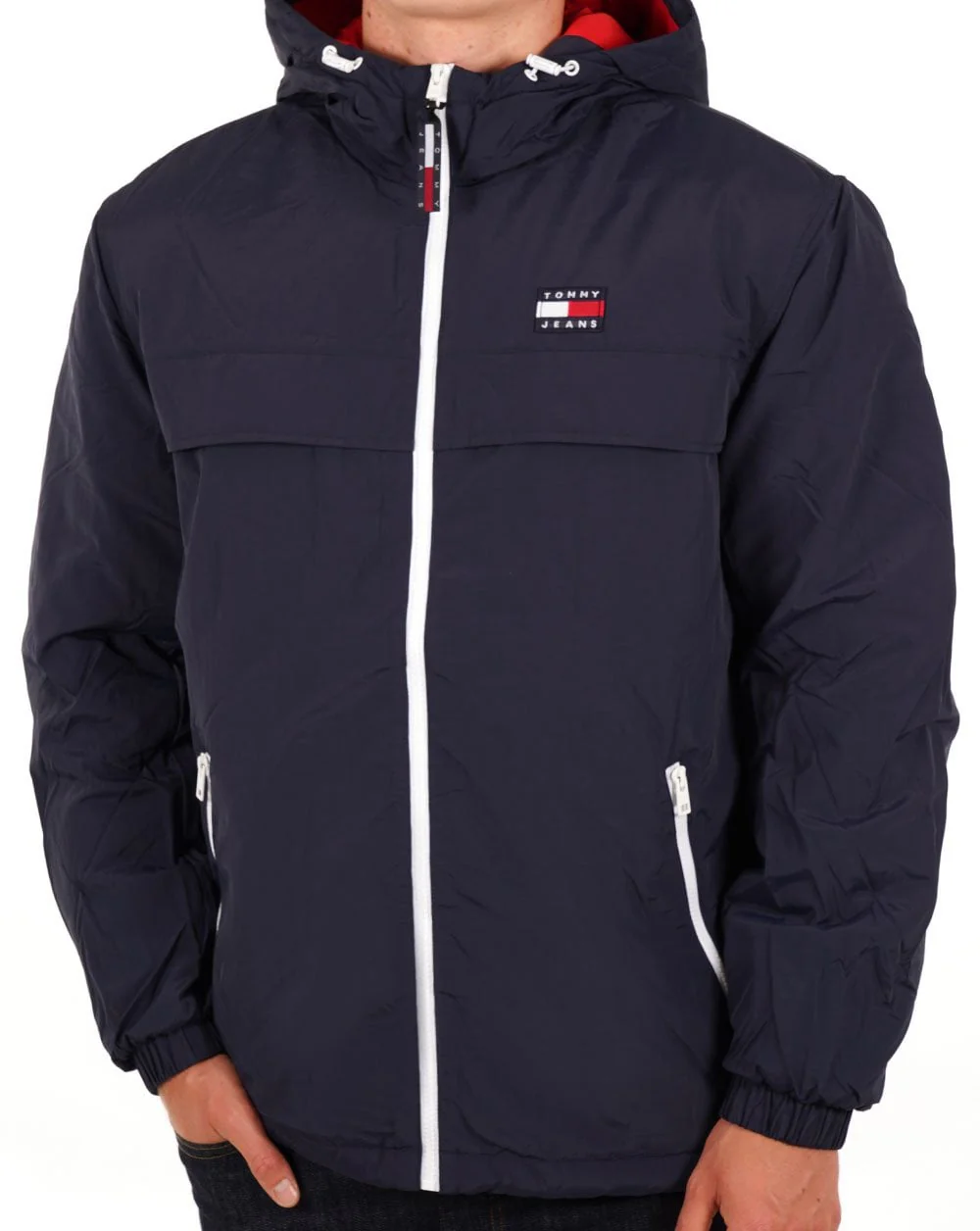 Tommy Jeans Chicago Padded Windbreaker Navy - Image 3