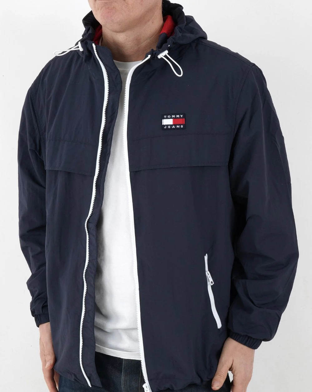 Tommy Jeans Chicago Windbreaker Navy - Image 3