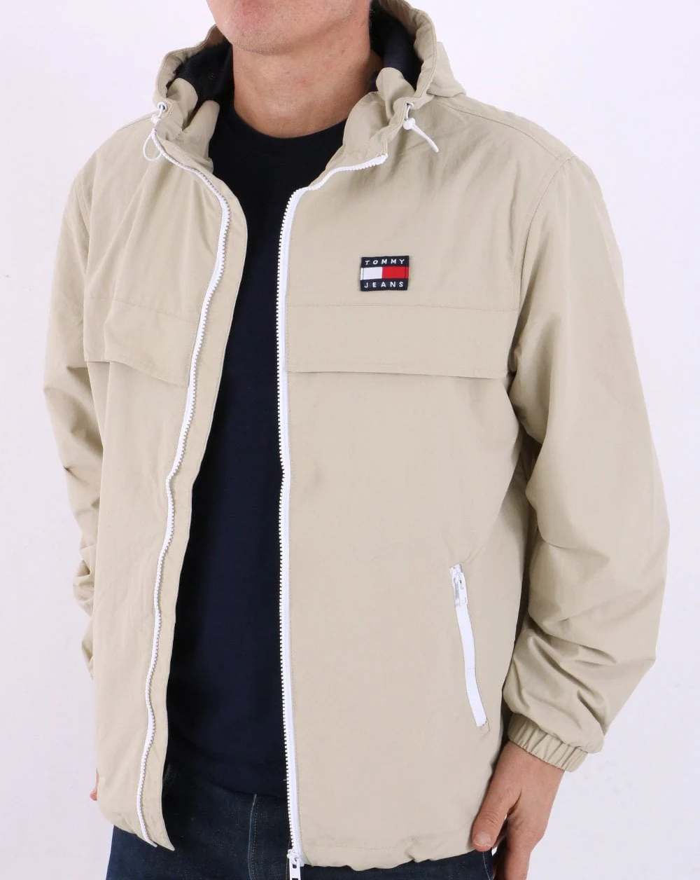 Tommy Jeans Chicago Windbreaker Sand - Image 3