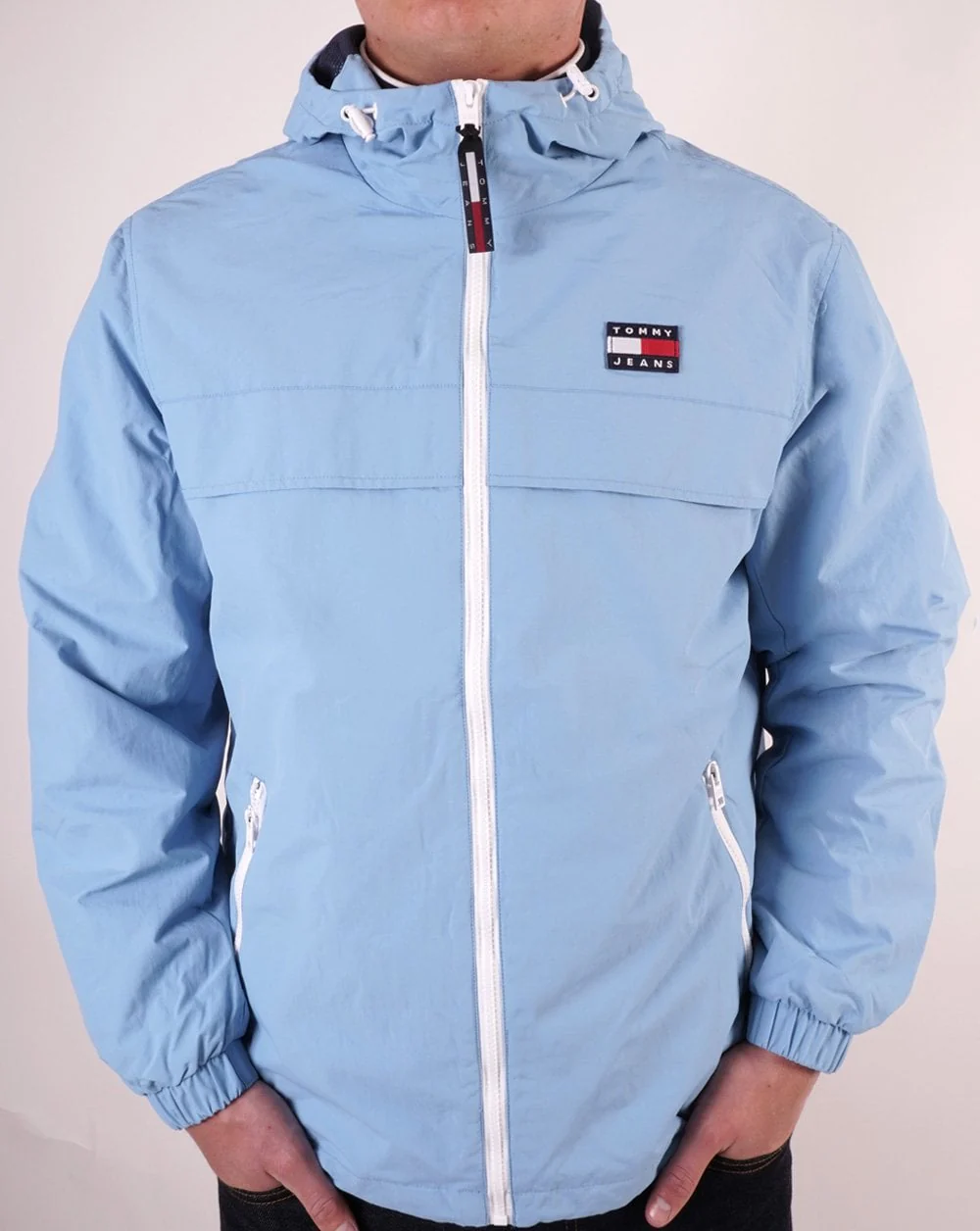 Tommy Jeans Chicago Windbreaker Sky Blue