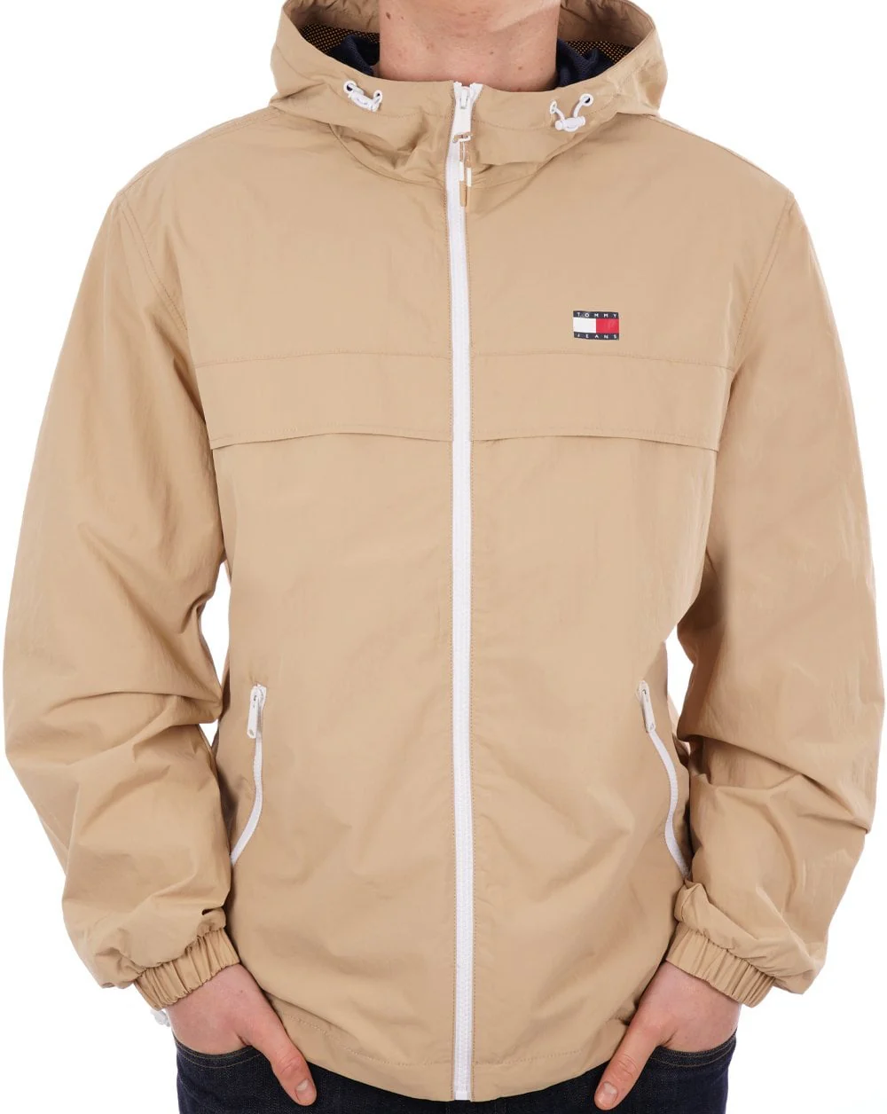 Tommy Jeans Chicago Windbreaker Tawny Sand