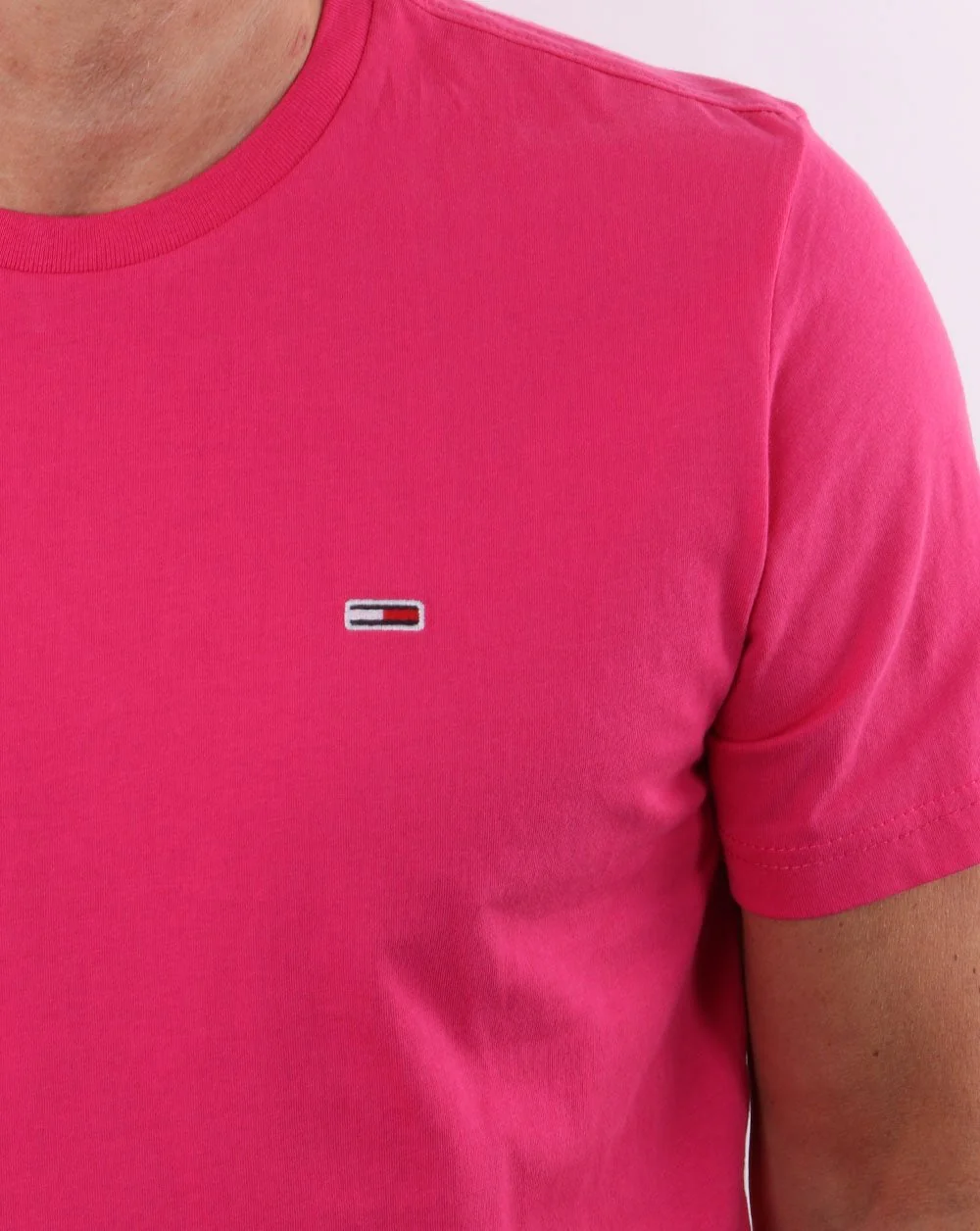 Tommy Jeans Classics T-shirt Cerise Pink - Image 3