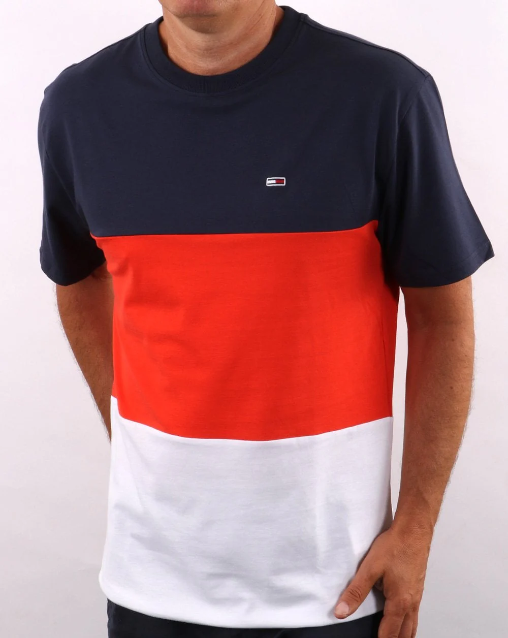 Tommy Jeans Colour Block T-shirt Horizon/Multi - Image 3