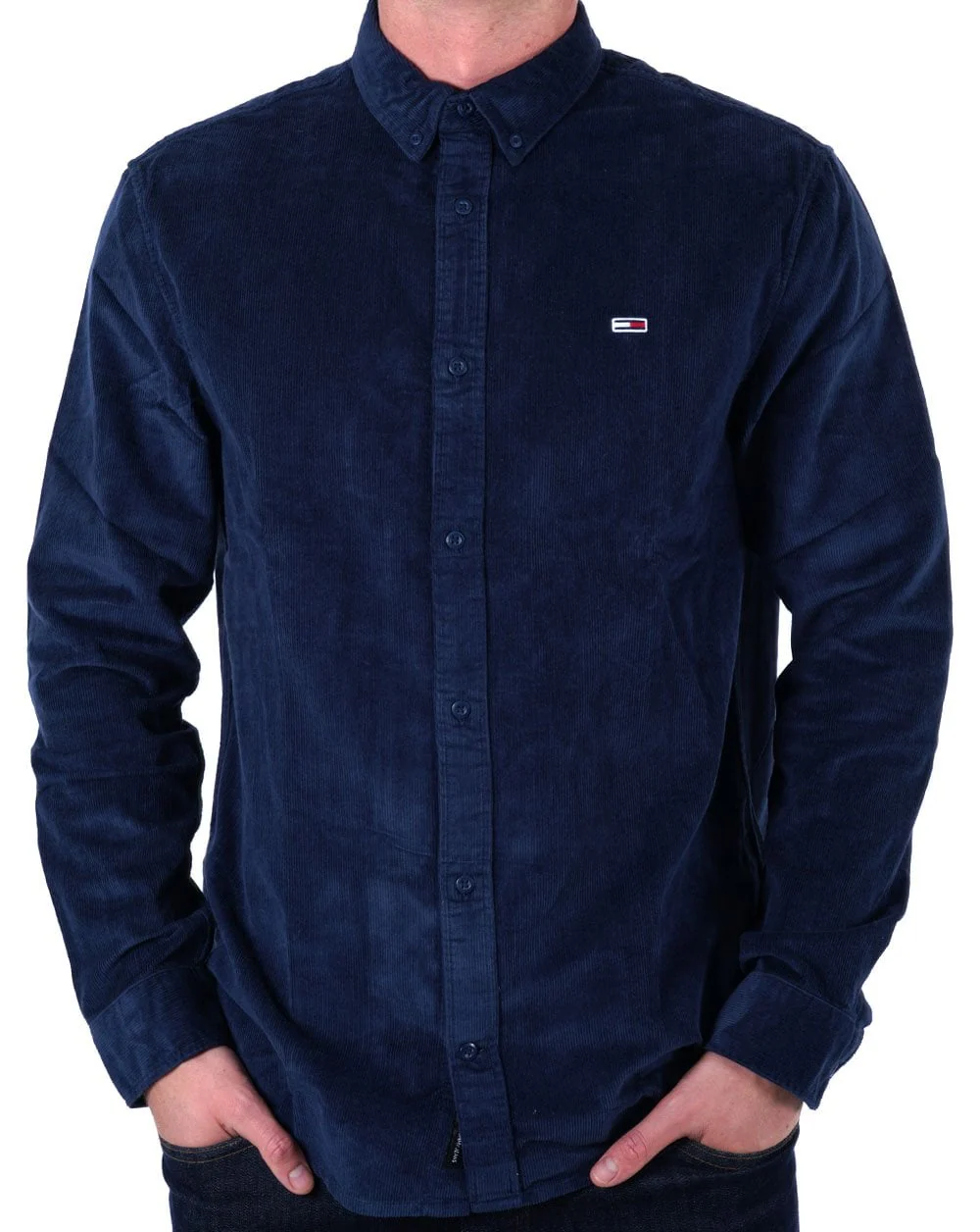 Tommy Jeans Corduroy Shirt Dark Navy
