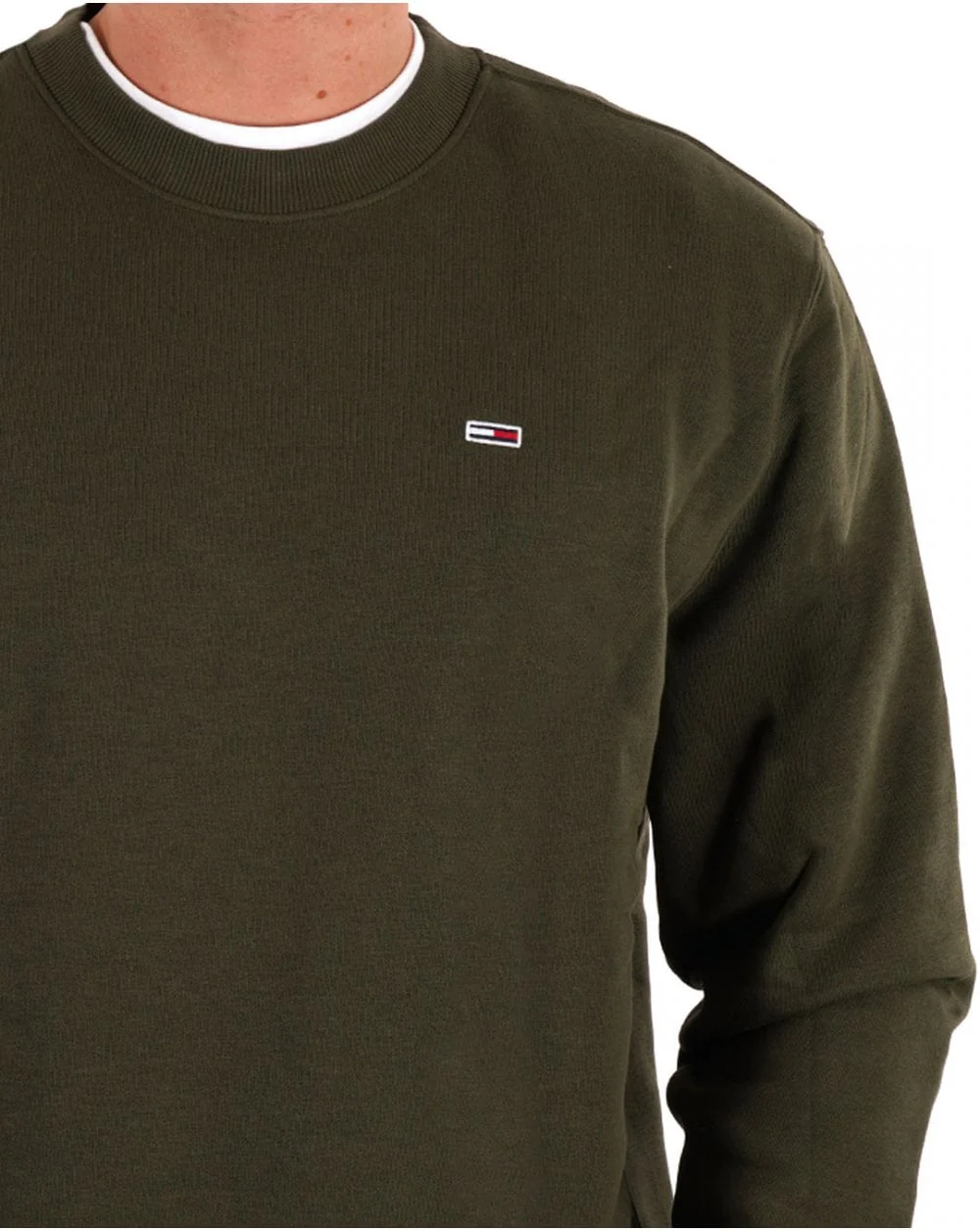 Tommy Jeans Crew Sweatshirt Green - Image 2