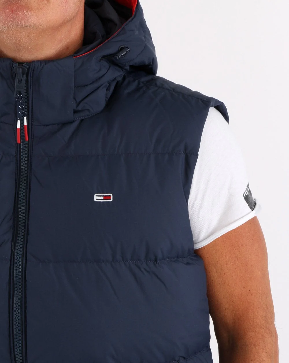 Tommy Jeans Down Gilet Navy - Image 2