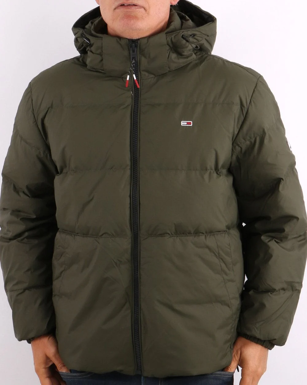 Tommy Jeans Down Jacket Dark Olive