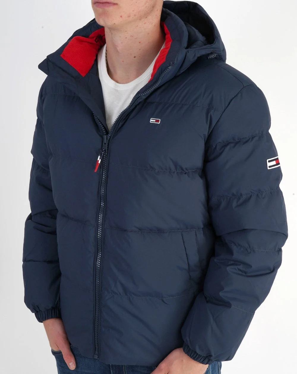 Tommy Jeans Down Jacket Navy - Image 4