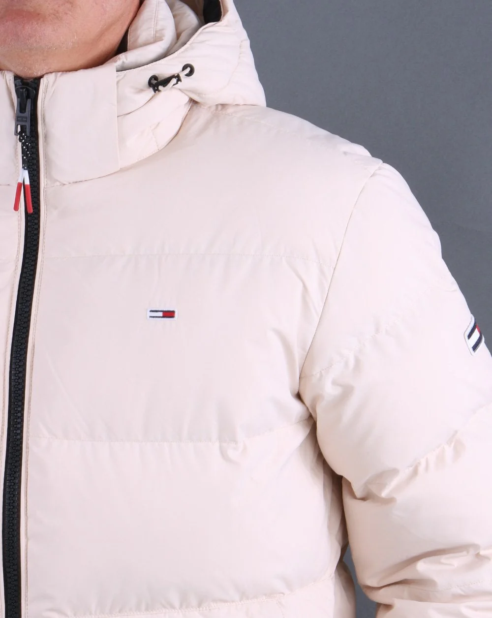 Tommy Jeans Down Jacket Smooth Stone - Image 4
