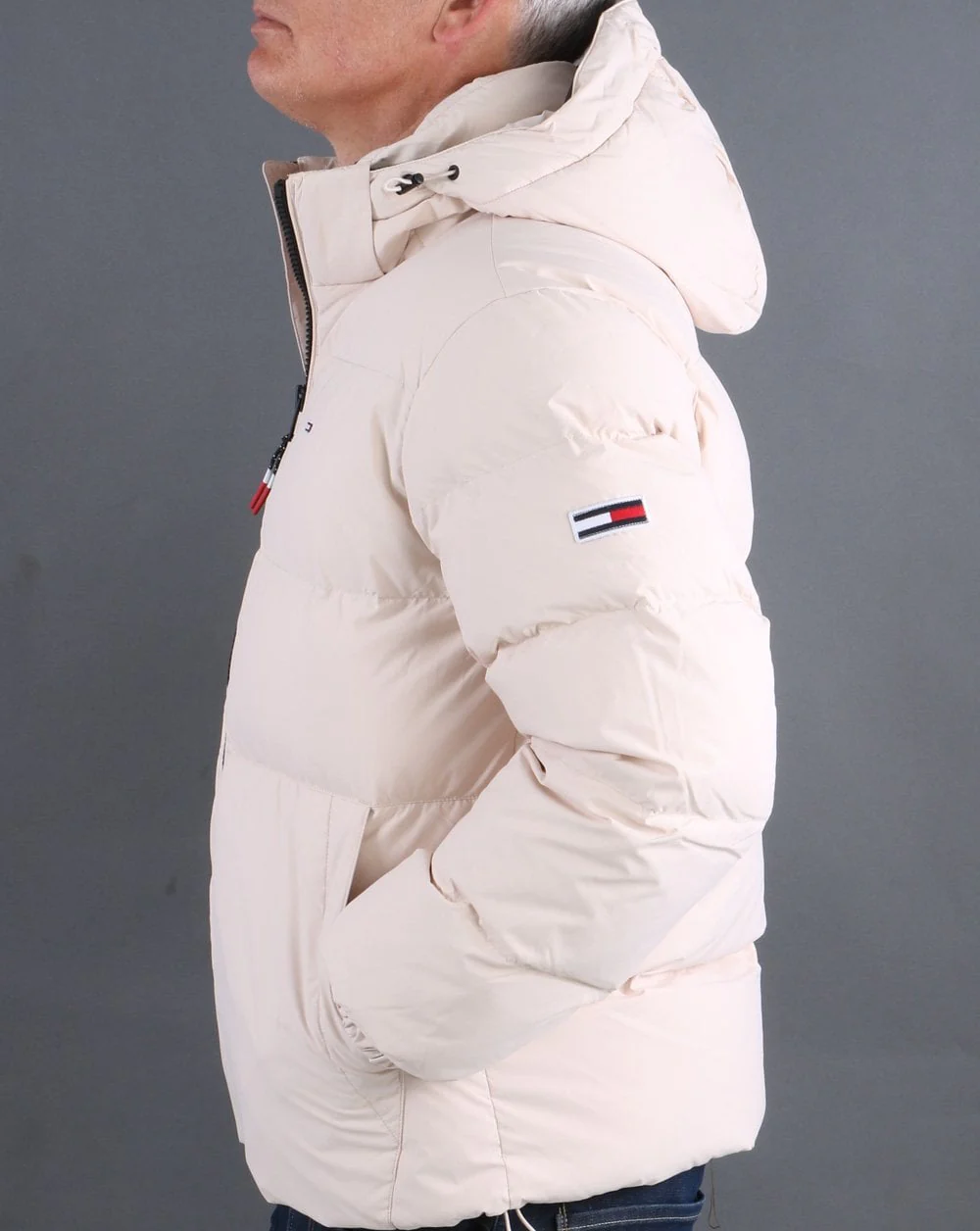 Tommy Jeans Down Jacket Smooth Stone - Image 5