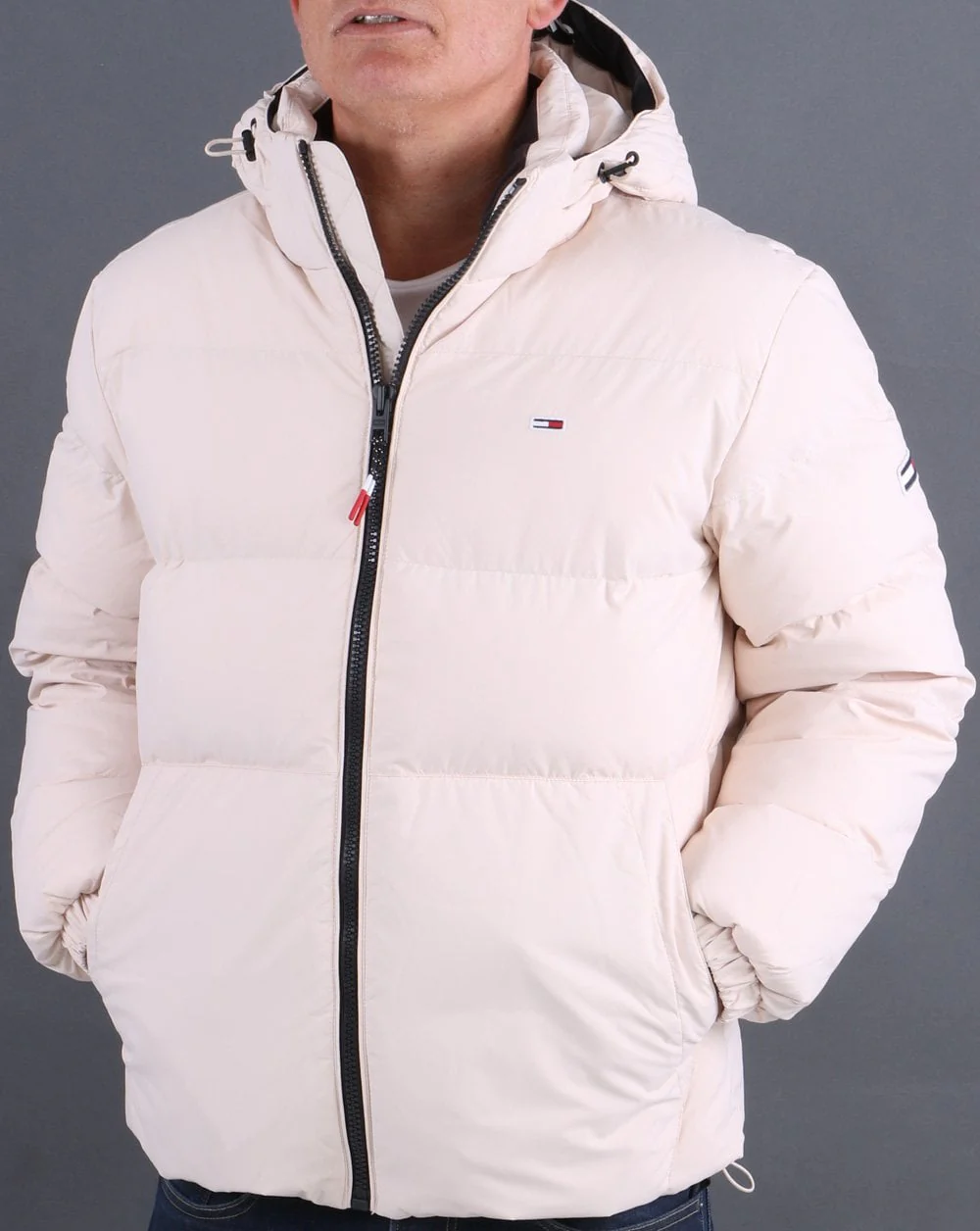 Tommy Jeans Down Jacket Smooth Stone - Image 6