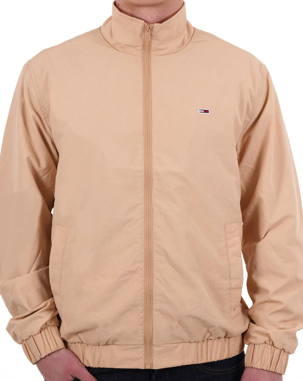 Tommy Jeans Essential Flag Jacket Sand