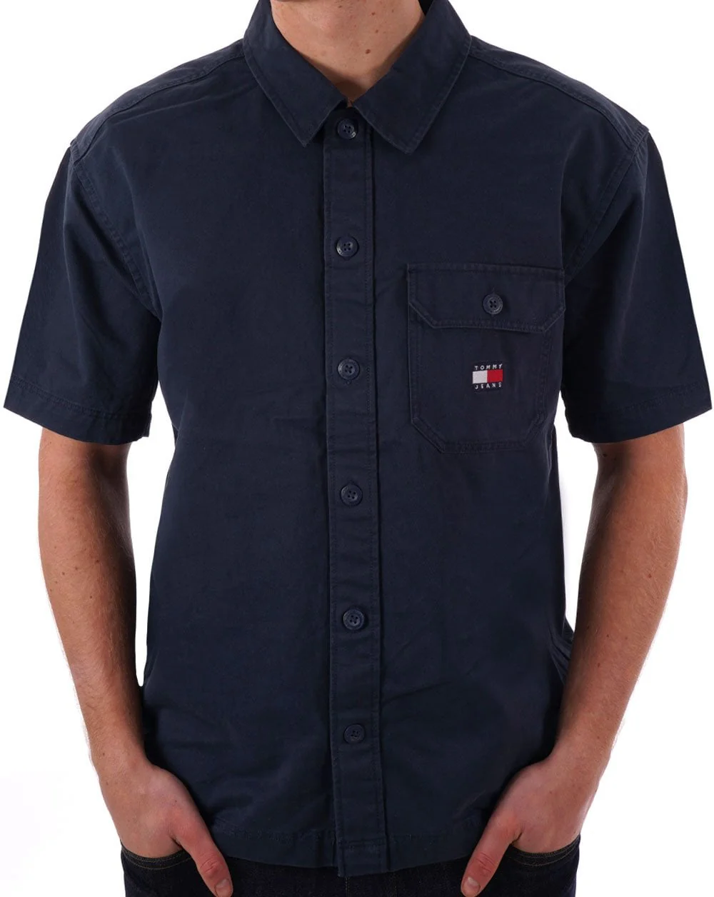Tommy Jeans Essential SS Shirt Dark Navy
