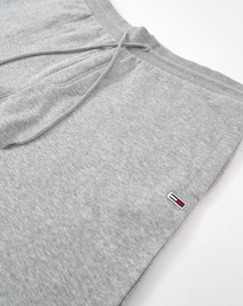 Tommy Jeans Fleece Beach Shorts Light Grey Heather - Image 2