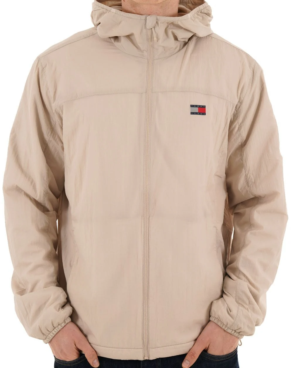 Tommy Jeans Chicago Jacket Sand - Image 3
