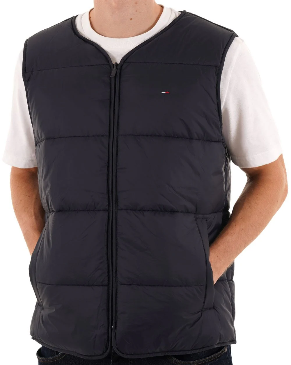 Tommy Jeans Padded Chicago 3-In-1 Jacket Dark Navy - Image 6