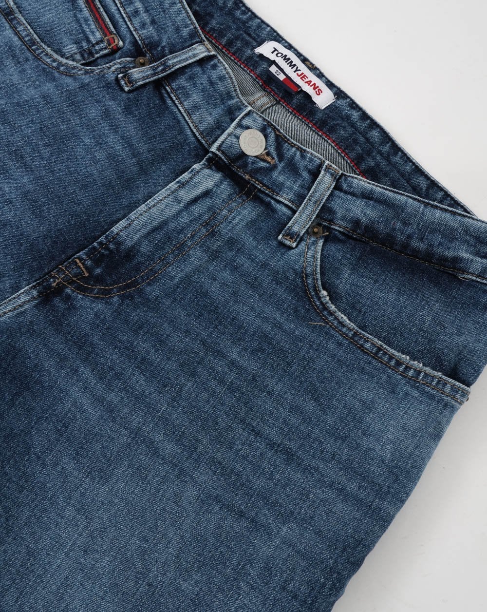 Tommy Jeans Scanton Denim Shorts Denim Blue - Image 2
