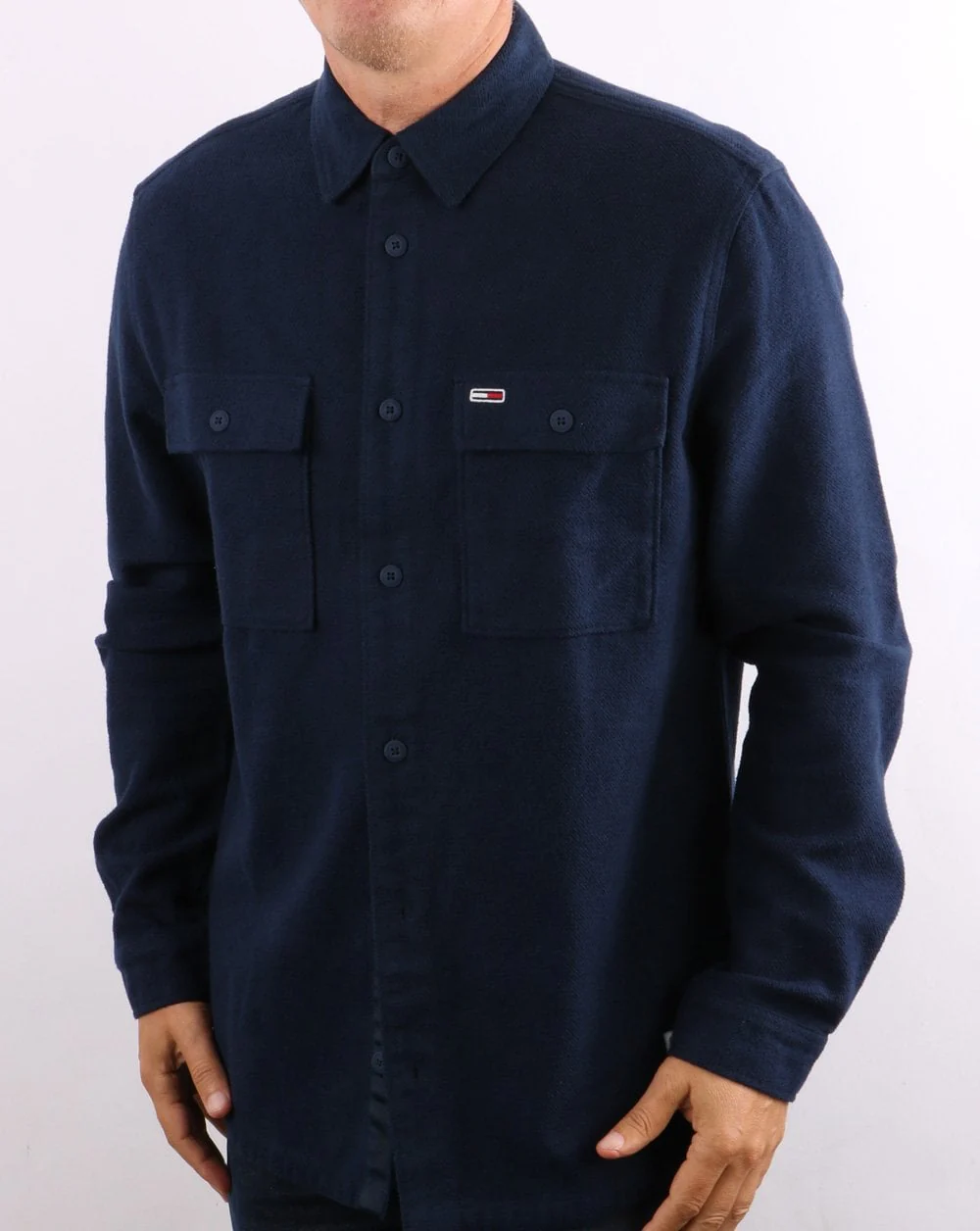 Tommy Jeans Soft Overshirt Twilight Navy