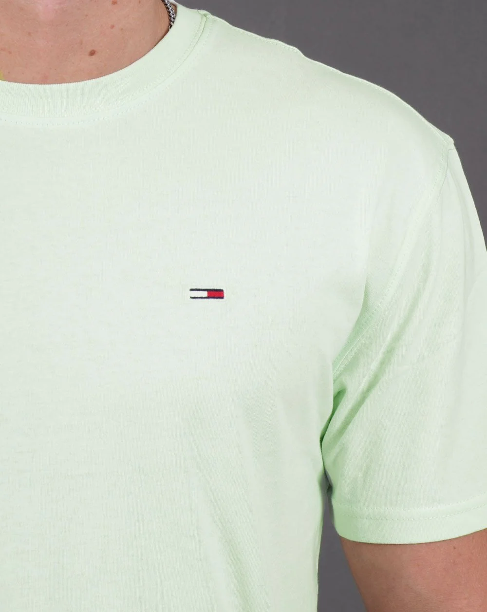 Tommy Jeans Solid T-shirt Mint Green - Image 2