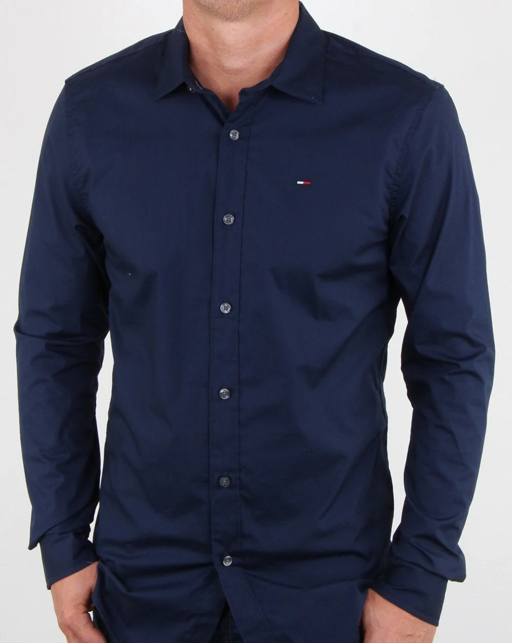 Tommy Jeans Stretch fit Navy Shirt - Image 3