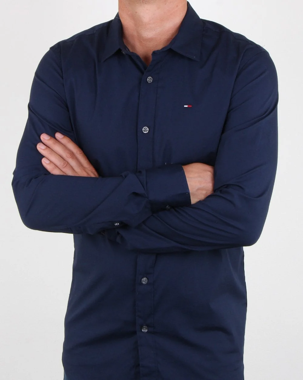 Tommy Jeans Stretch fit Navy Shirt - Image 4