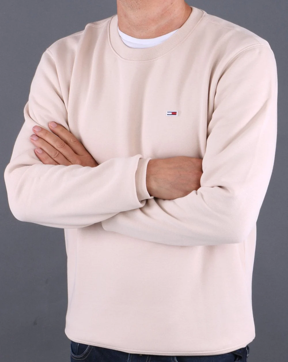 Tommy Jeans Sweatshirt Smooth Stone - Image 2
