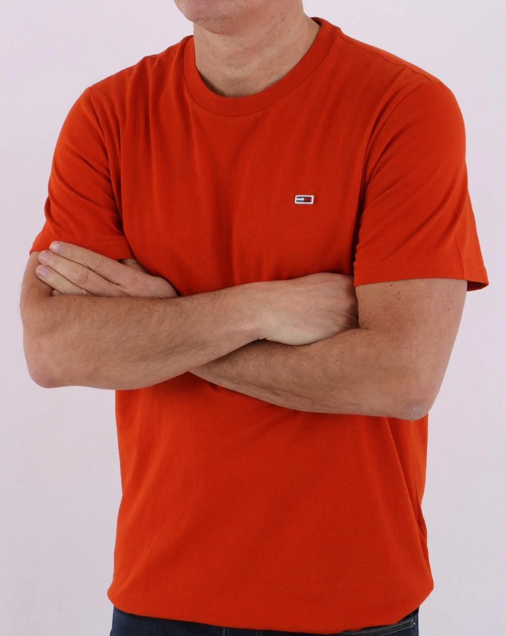 Tommy Jeans T-shirt Orange - Image 3