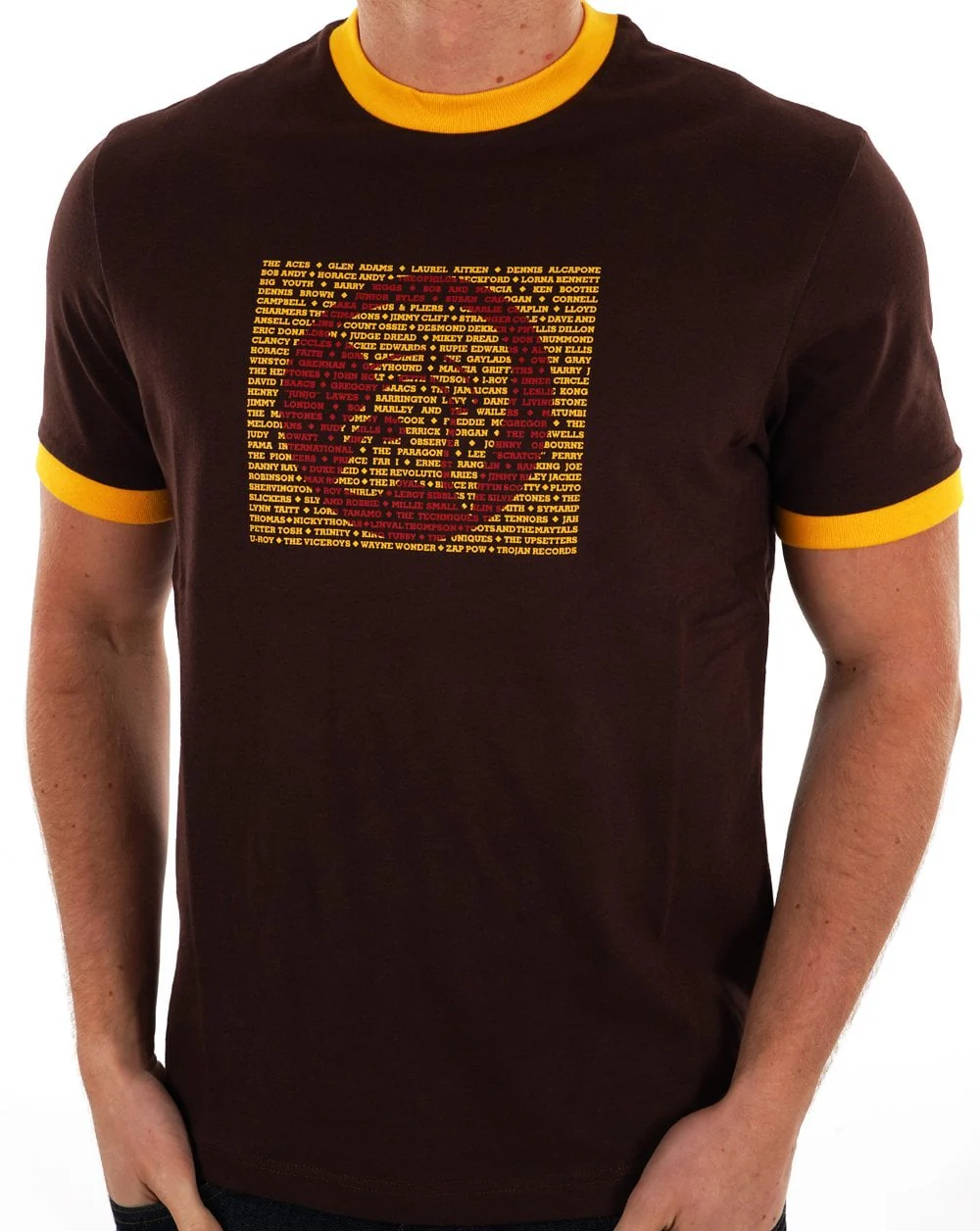 Trojan Artist T-shirt Chocolate - Image 3