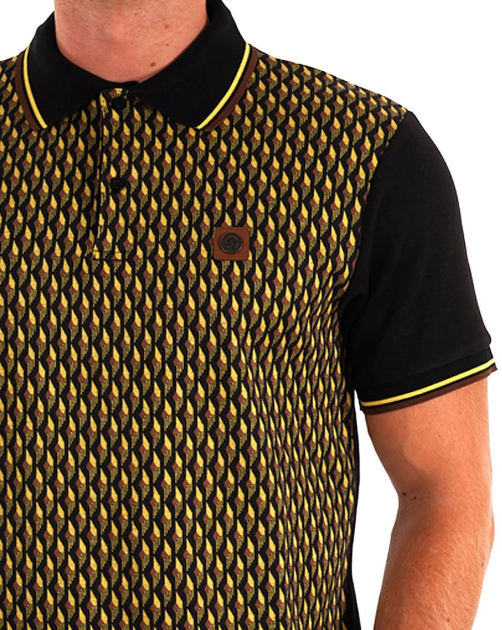 Trojan Deco Panel Polo Black - Image 2