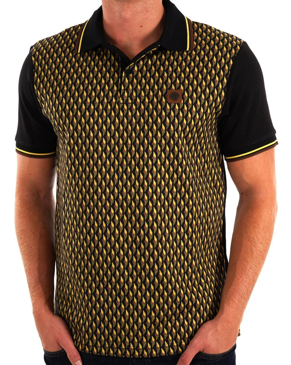 Trojan Deco Panel Polo Black - Image 3