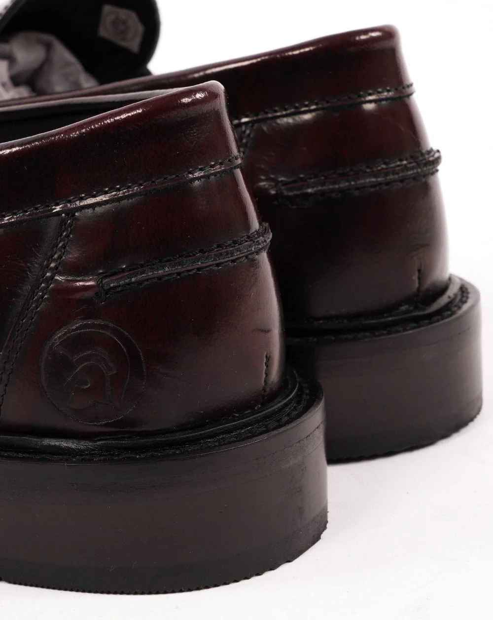 Trojan Duke Tassel Loafer Oxblood - Image 4