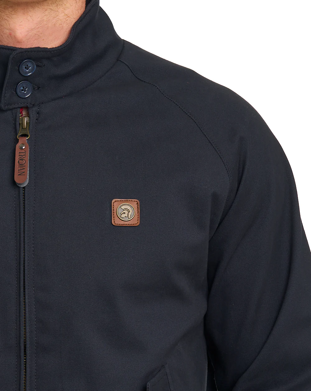 Trojan Harrington Jacket Navy - Image 5
