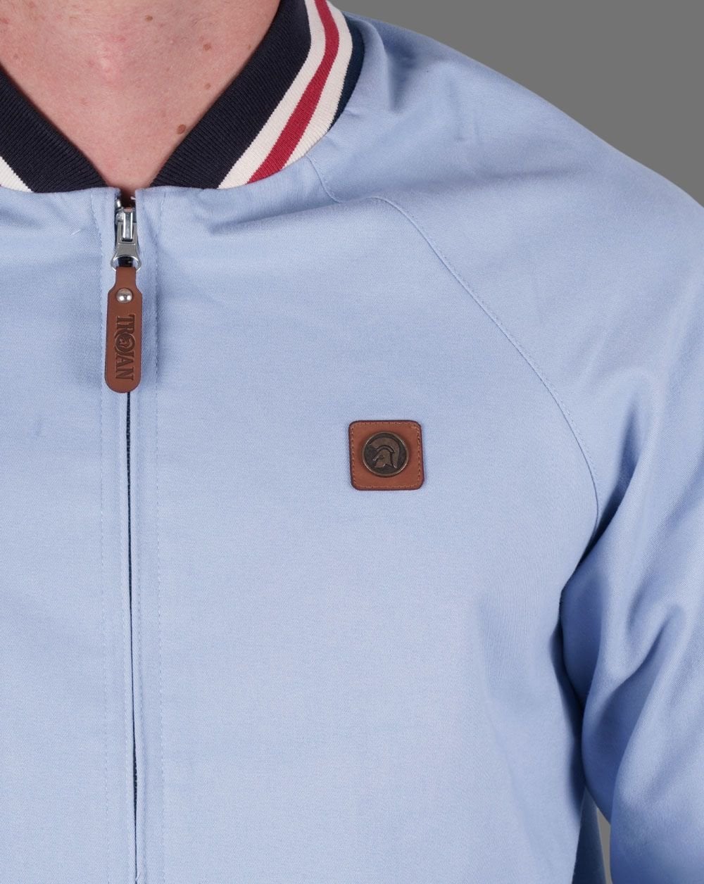 Trojan Monkey Jacket Sky Blue - Image 2