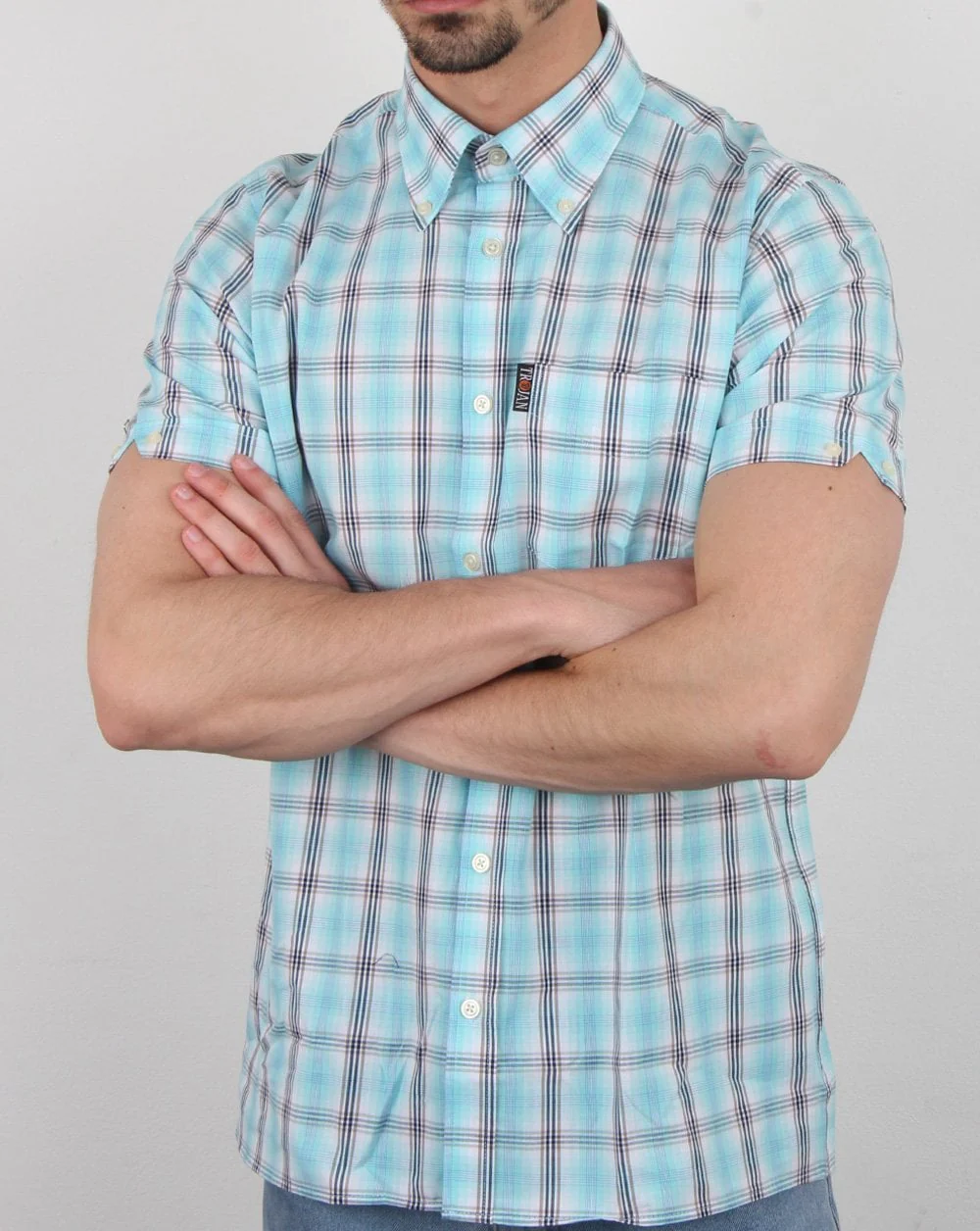 Trojan Shirt Mint Blue - Image 3