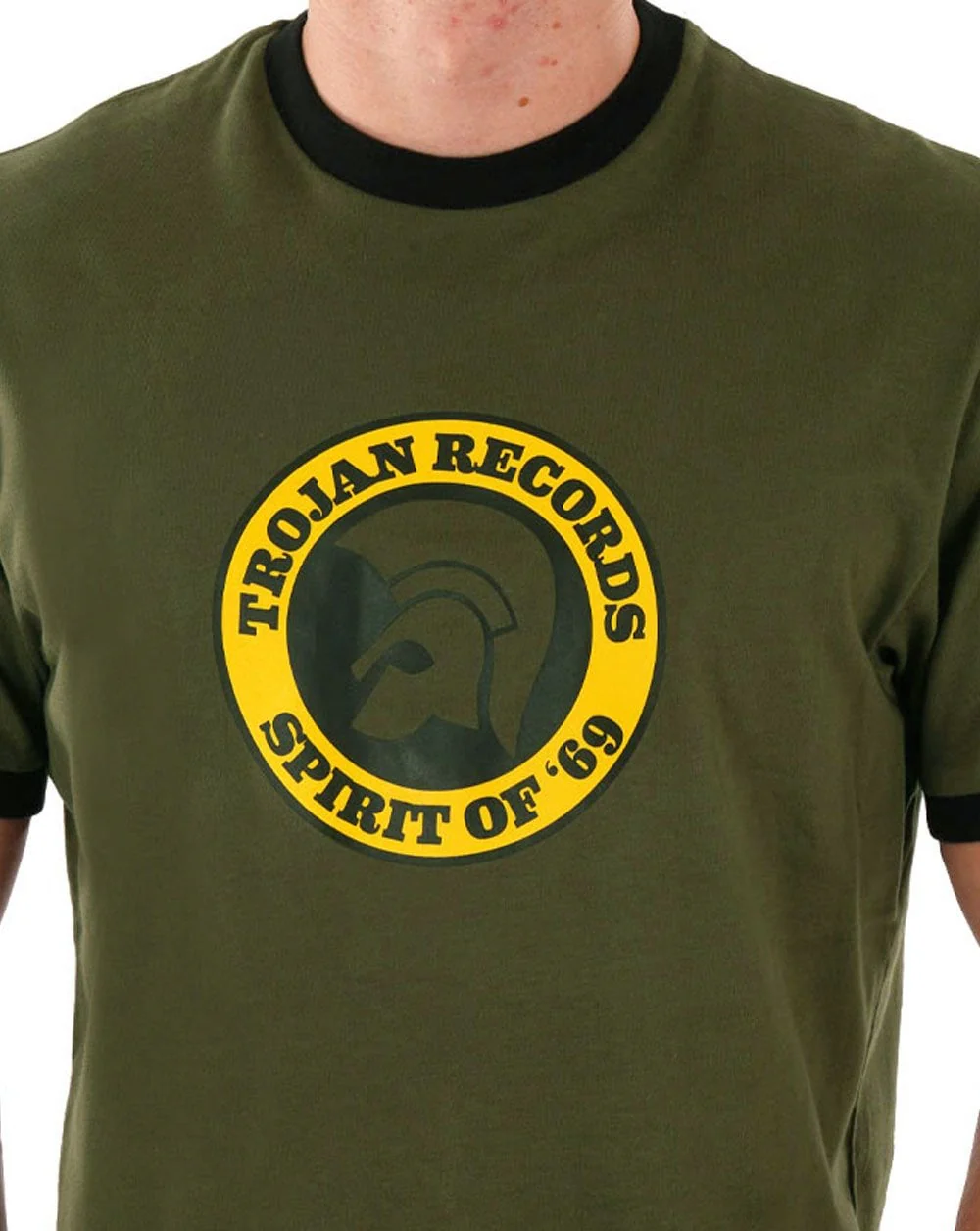 Trojan Spirit Of 69 T-shirt Army Green - Image 2