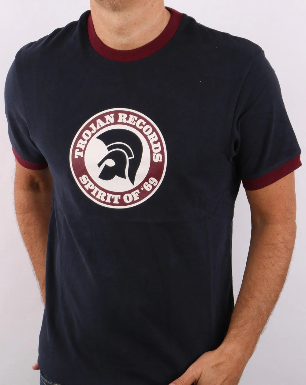 Trojan Spirit Of 69 T-shirt Navy - Image 3
