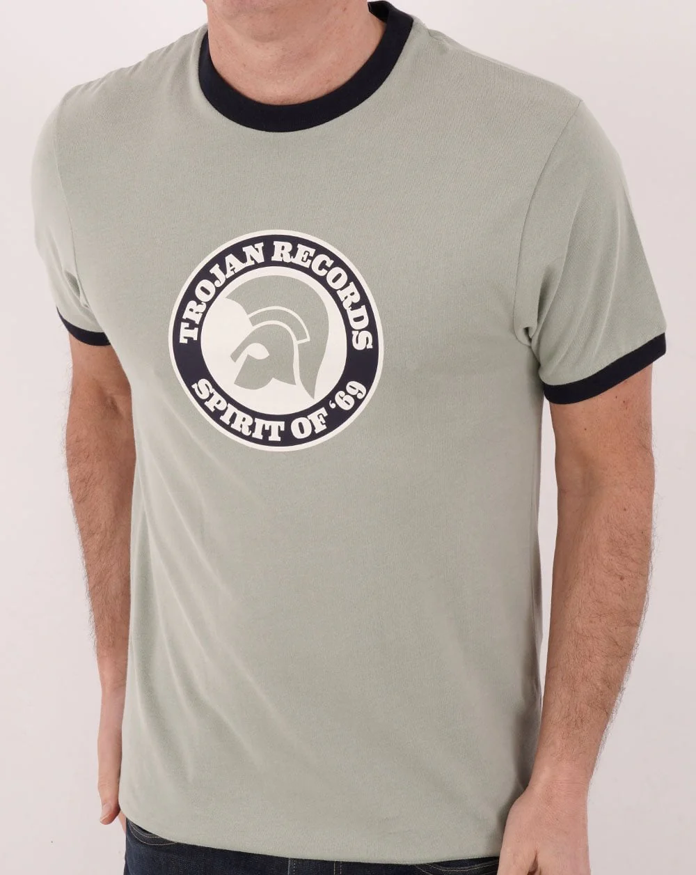 Trojan Spirit Of 69 T-shirt Sage - Image 3