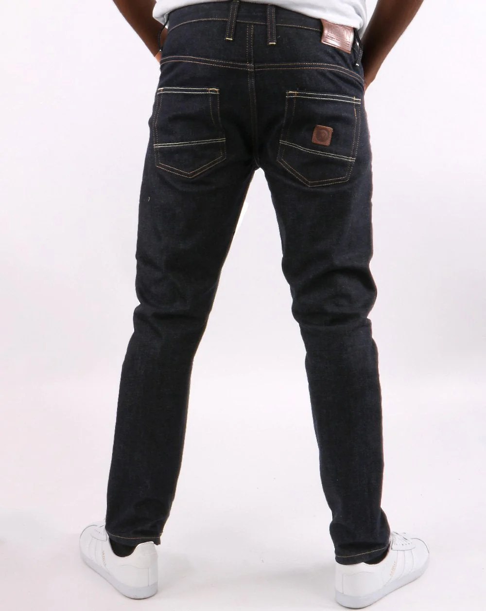 Trojan Straight Leg Jeans Raw - Image 3