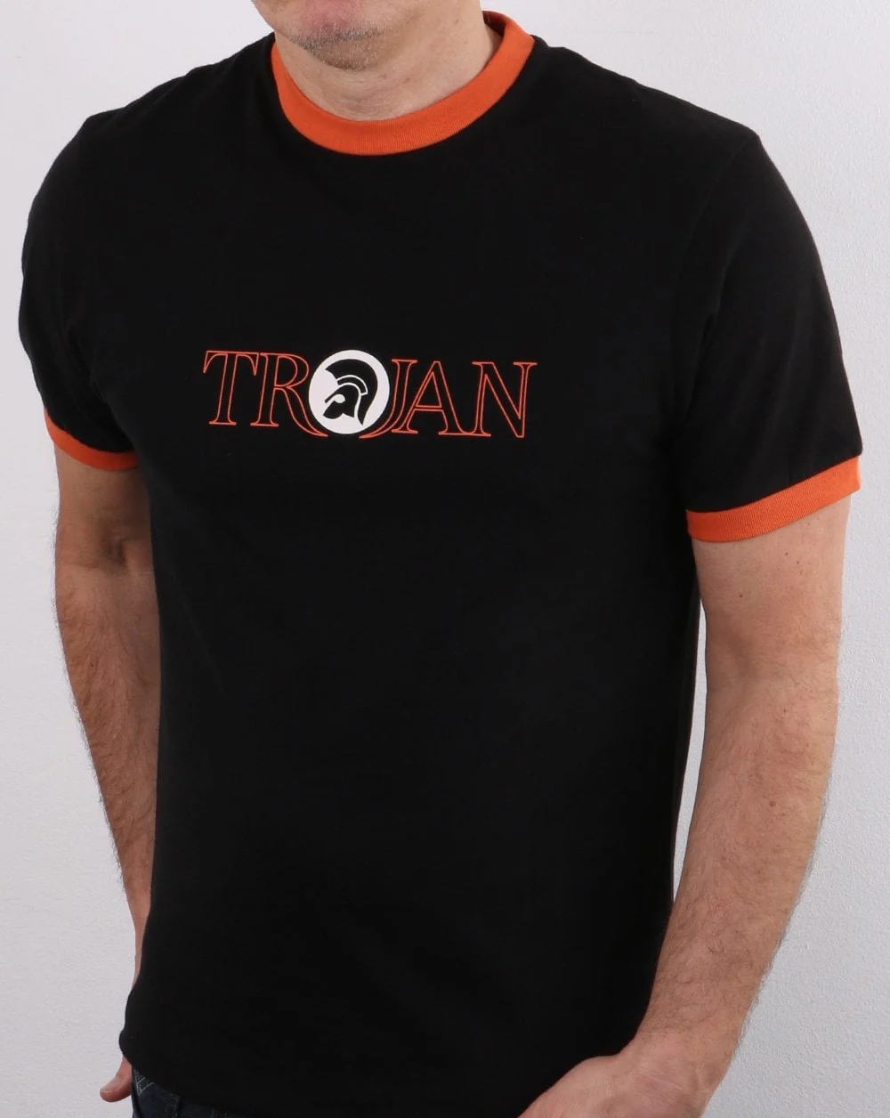 Trojan T-shirt Black - Image 3
