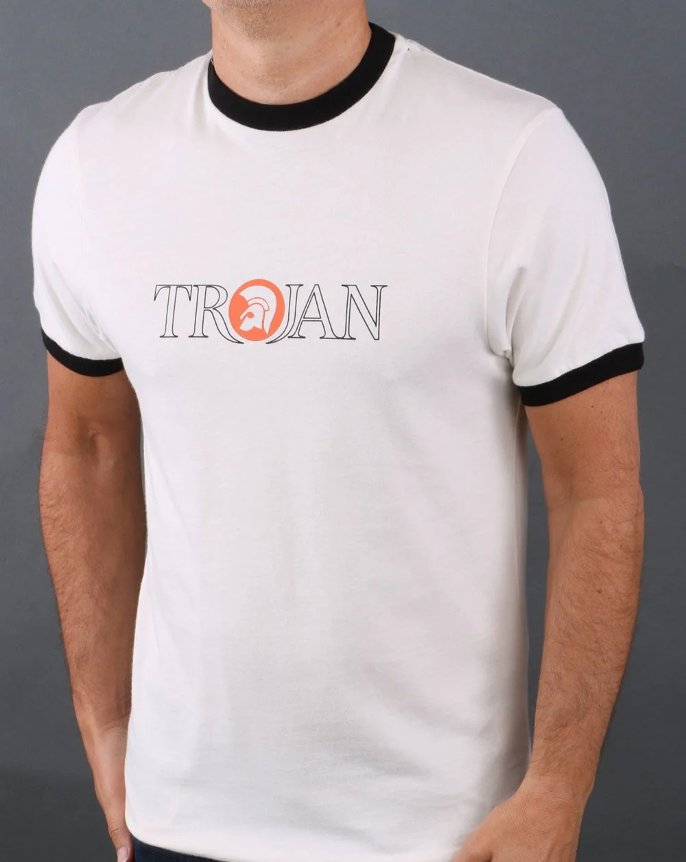 Trojan T-shirt Ecru - Image 3